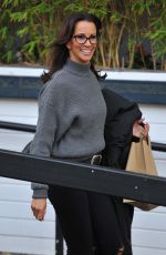 ANDREA MCLEAN Leaves ITV Studios in London 01/03/2017
