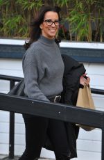 ANDREA MCLEAN Leaves ITV Studios in London 01/03/2017