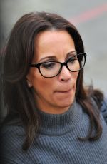 ANDREA MCLEAN Leaves ITV Studios in London 01/03/2017