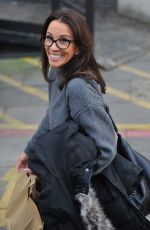 ANDREA MCLEAN Leaves ITV Studios in London 01/03/2017