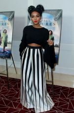 JANELLE MONAE at Moet Moment Pre Golden Globe Party in Los Angeles 01/04/2017