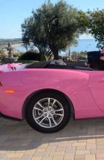ANGELIQUE FRENCHY MORGAN Shows Her Pink v6 Camaro in Malibu 01/03/2017
