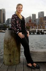 ANGELIQUE KERBE on the Set of a Photoshoot in Sydney 01/08/2017