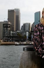 ANGELIQUE KERBE on the Set of a Photoshoot in Sydney 01/08/2017