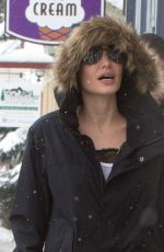 ANGLEINA JOLIE Out and About in Crested Butte 01/02/2017