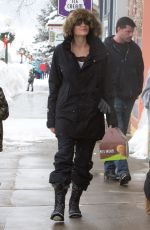 ANGLEINA JOLIE Out and About in Crested Butte 01/02/2017