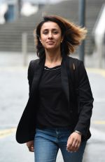 ANITA RANI Leaves Her Hotel in Birmingham 01/19/2017