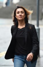 ANITA RANI Leaves Her Hotel in Birmingham 01/19/2017