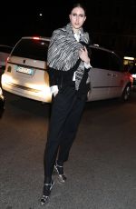 ANNA CLEVELAND at Dsquared2 Fall/Winter 2017 Fashion Show in Milan 01/15/2017