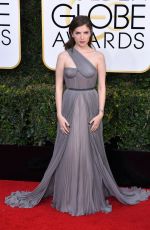 ANNA KENDRICK at 74th Annual Golden Globe Awards in Beverly Hills 01/08/2017
