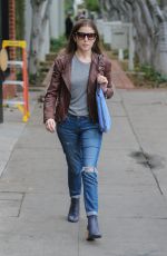 ANNA KENDRICK in Jeans Out in West Hollywood 01/03/2017