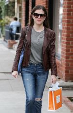 ANNA KENDRICK Out and About in Beverly Hills 01/03/2017