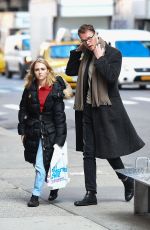 ANNASOPHIA ROBB Out and About in New York 01/25/2017