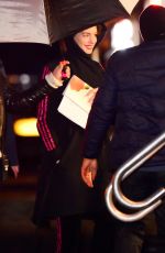 ANNE HATHAWAY on the Set of 