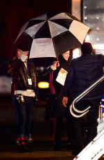 ANNE HATHAWAY on the Set of 