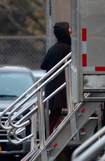 ANNE HATHAWAY on the Set of 