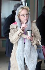 ANNE HECHE Out and About in Park City 01/23/2017