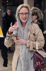 ANNE HECHE Out and About in Park City 01/23/2017