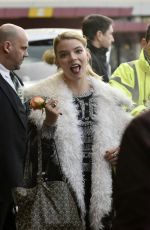 ANYA TAYLOR-JOY Arrives at Airport in Berlin 01/16/2017