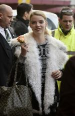 ANYA TAYLOR-JOY Arrives at Airport in Berlin 01/16/2017