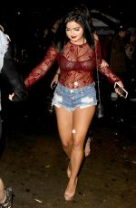 ARIEL WINTER in Cut-off Leaves Peppermint Club in West Hollywood 01/10/2017