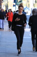 ARIELLE VANDENBERG Out and About in Beverly Hills 01/25/2017