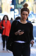 ARIELLE VANDENBERG Out and About in Beverly Hills 01/25/2017