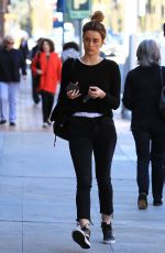ARIELLE VANDENBERG Out and About in Beverly Hills 01/25/2017