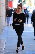 ARIELLE VANDENBERG Out and About in Beverly Hills 01/25/2017