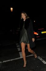 ARIZONA MUSE Arrives at Rodial VIP Dinner in London 01/16/2017
