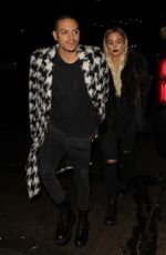 ASHLEE SIMPSON at Peppermint Club in West Hollywod 01/11/2017