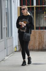 ASHLEE SIMPSON Heading to a Gym in Los Angeles 01/04/2017
