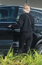 ASHLEE SIMPSON Leaves a Gym in Studio City 01/13/2017