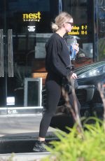 ASHLEE SIMPSON Leaves a Gym in Studio City 01/13/2017