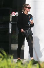 ASHLEE SIMPSON Leaves a Gym in Studio City 01/13/2017