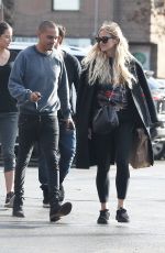ASHLEE SIMPSON Out and About in Los Angeles 01/20/2017