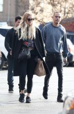 ASHLEE SIMPSON Out and About in Los Angeles 01/20/2017