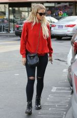 ASHLEE SIMPSON Out and About in Sherman Oaks 01/10/2017