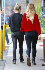 ASHLEE SIMPSON Out and About in Sherman Oaks 01/10/2017