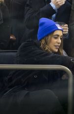 ASHLEY BENSON at Toronto Maple Leafs vs. New York Rangers Game in New York 01/13/2017