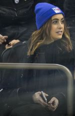 ASHLEY BENSON at Toronto Maple Leafs vs. New York Rangers Game in New York 01/13/2017