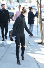 ASHLEY BENSON Out and About in Los Angeles 01/26/2017