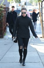 ASHLEY BENSON Out and About in Los Angeles 01/26/2017