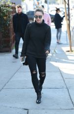 ASHLEY BENSON Out and About in Los Angeles 01/26/2017