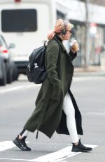 ASHLEY BENSON Out and About in New York 01/23/2017