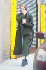 ASHLEY BENSON Out and About in New York 01/23/2017