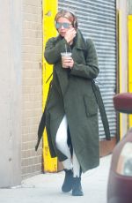 ASHLEY BENSON Out and About in New York 01/23/2017