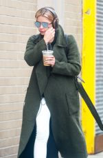 ASHLEY BENSON Out and About in New York 01/23/2017
