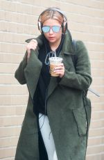 ASHLEY BENSON Out and About in New York 01/23/2017