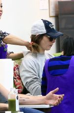 ASHLEY GREENE at a Nail Salon in Los Angeles 01/17/2017